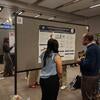 Phiphi discussing poster